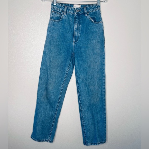 Abrand Jeans Venice Straight Jeans high waisted rigid denim 26 #7 - Picture 3 of 8